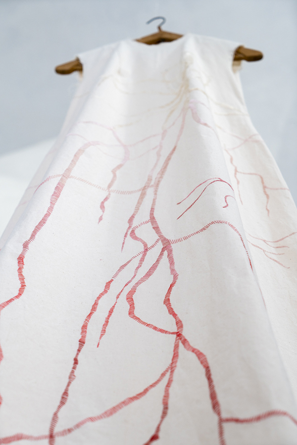 contemporary embroidery installation detail top atelier olgajeanne
