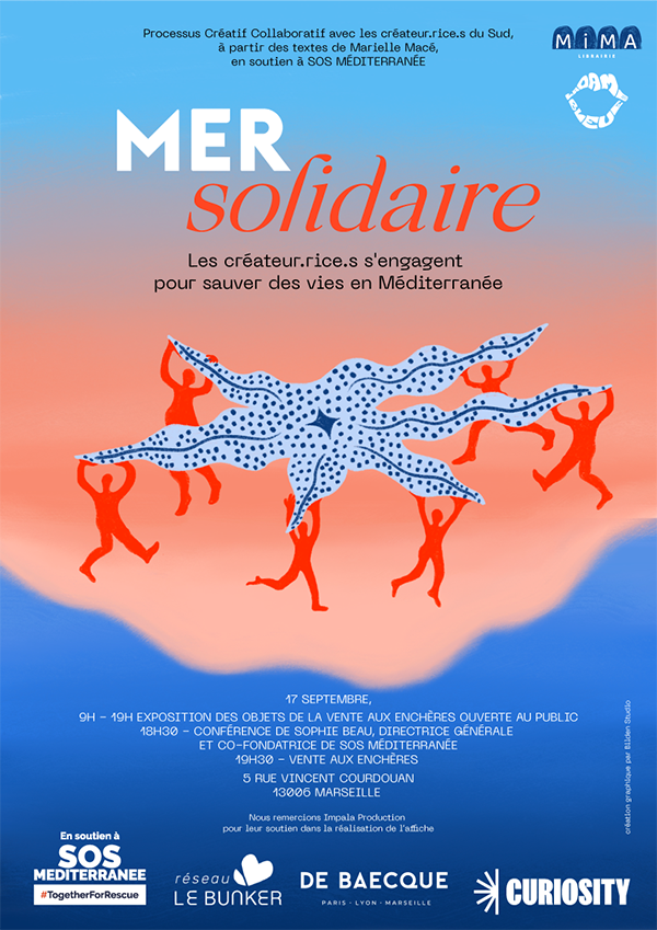 Mer Solidaire art auction in Marseille for SOS Mediterranee